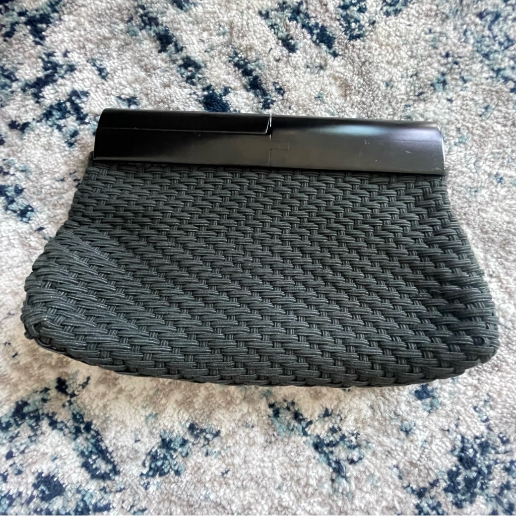Woven Vintage Italian Clutch